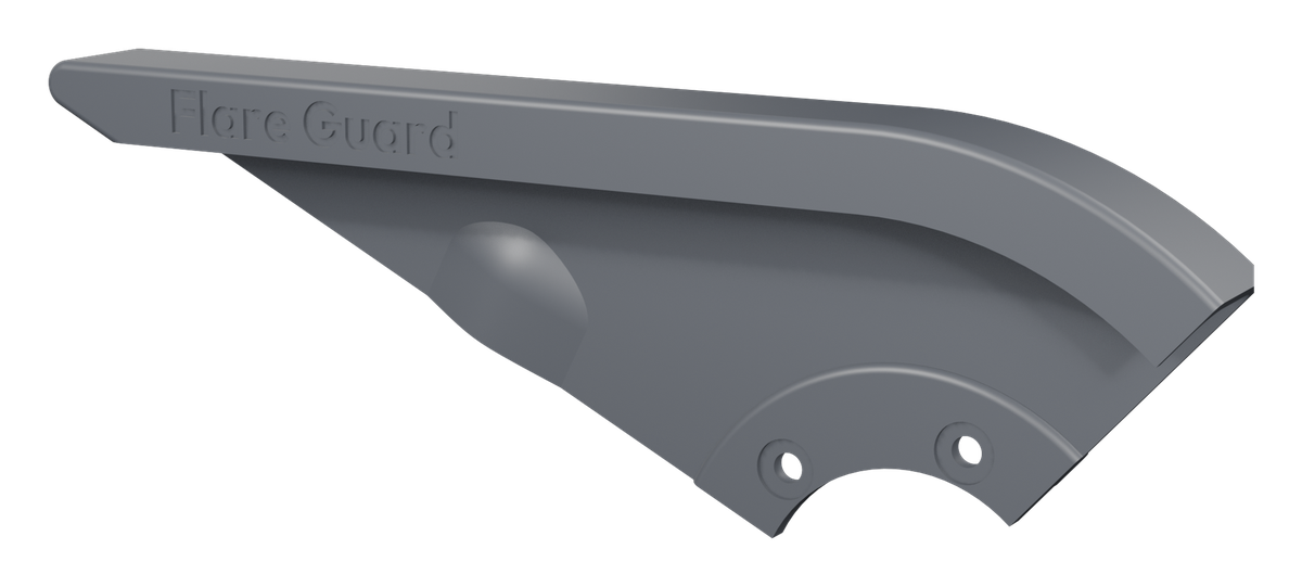 CAD-render van de FlareGuard broekbescherming